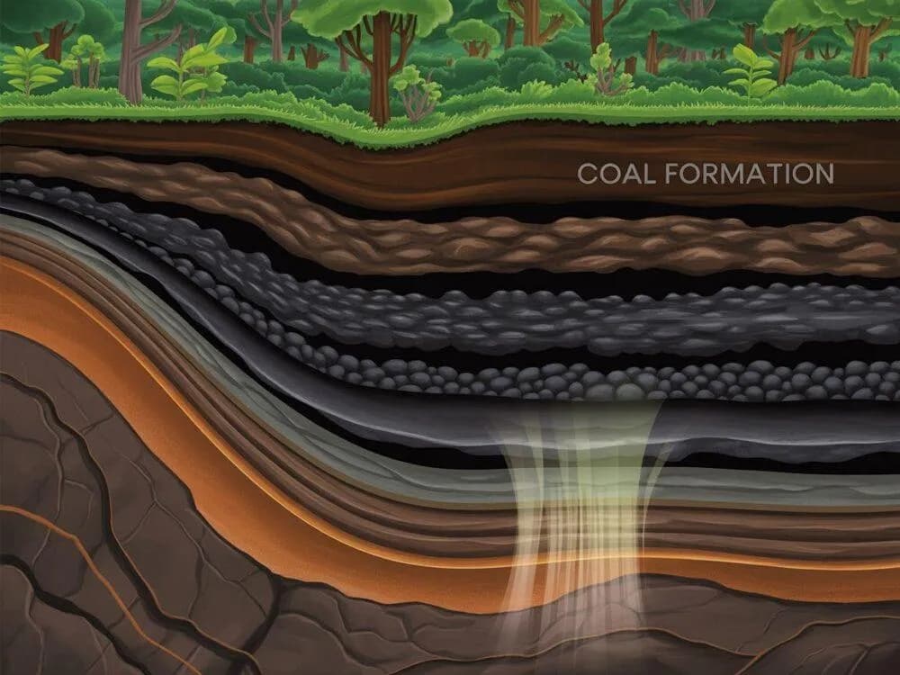 Jak powstaje węgiel? Fascynująca podróż w przeszłość