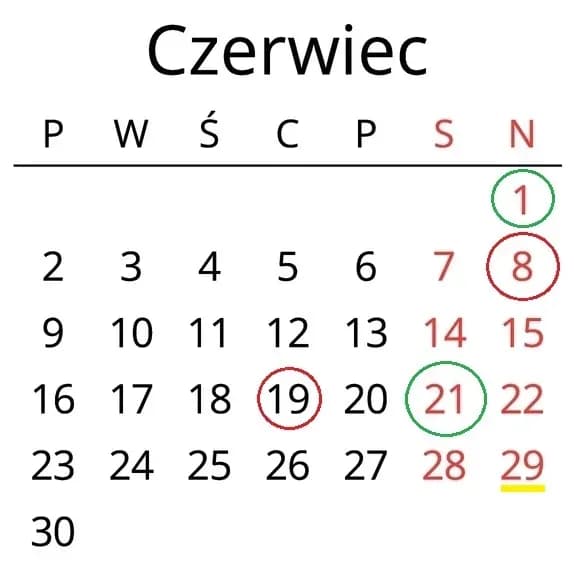 Do ile dni pozostało do 6 czerwca? Kalendarzowy countdown